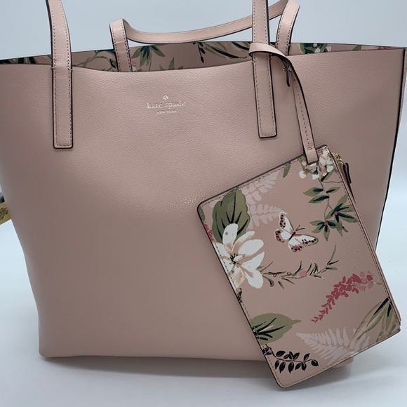 Kate spade reversible tote pink Clearance